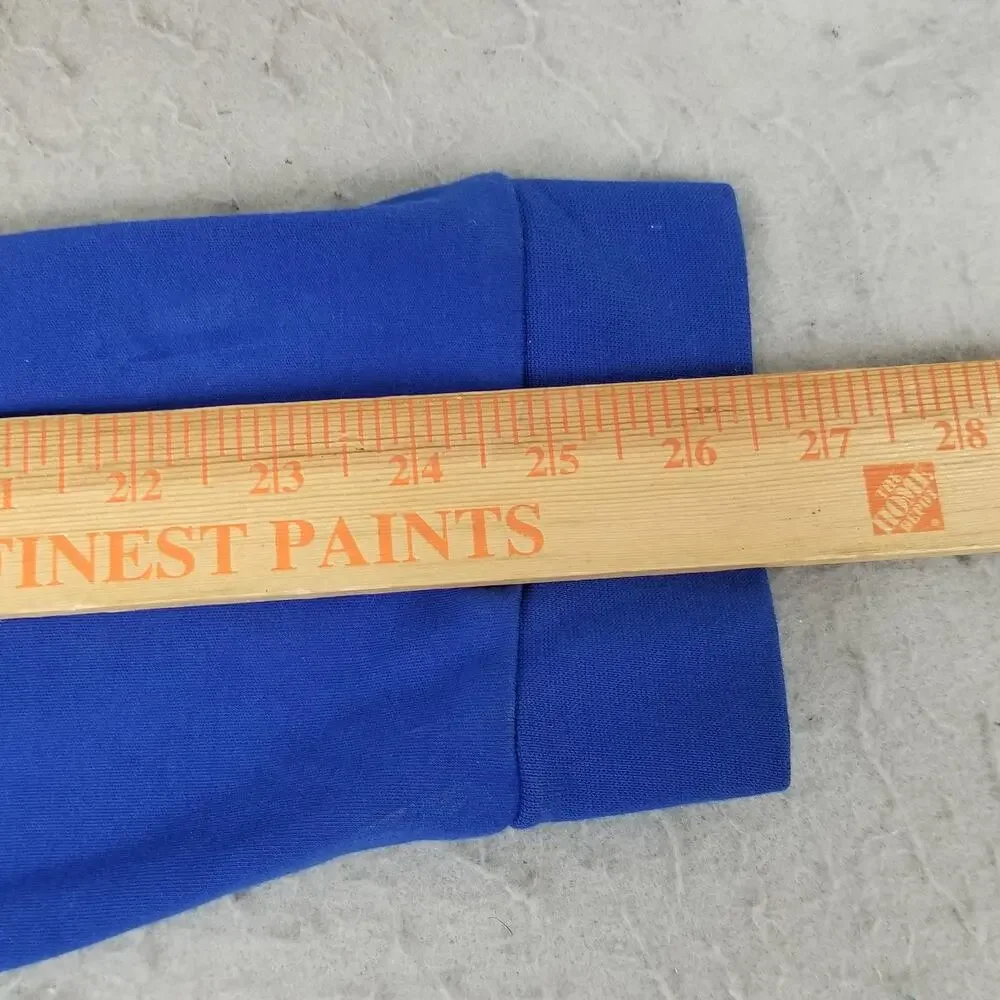Polo Ralph Lauren‎ Shirt Mens Large Blue Quarter Zip Pima Cotton Long Sleeve